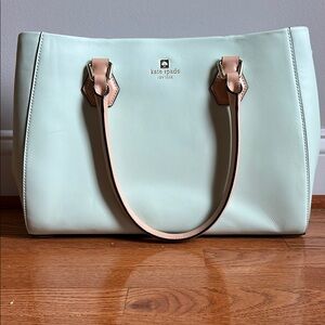 Kate Spade Mint Green Tote Bag